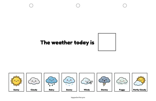 Preview of Adapted Morning Work Binder — 32 pages