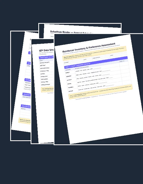 Preview of Complete Editable Bundle — all 7 in Word
