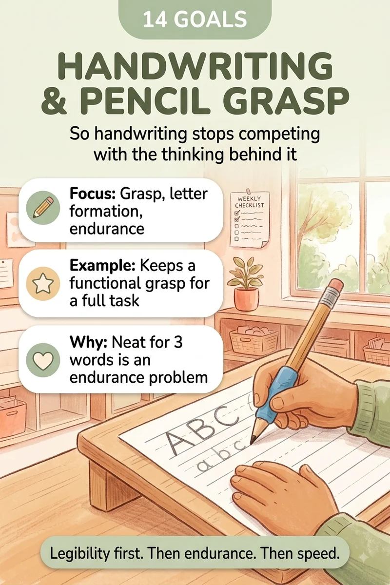 Handwriting & Pencil Grasp